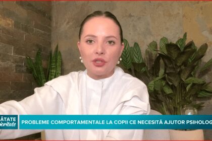 Speranta TV | Cum Depistăm și Tratăm Problemele Comportamentale la Copii | Georgiana Ene Ionescu