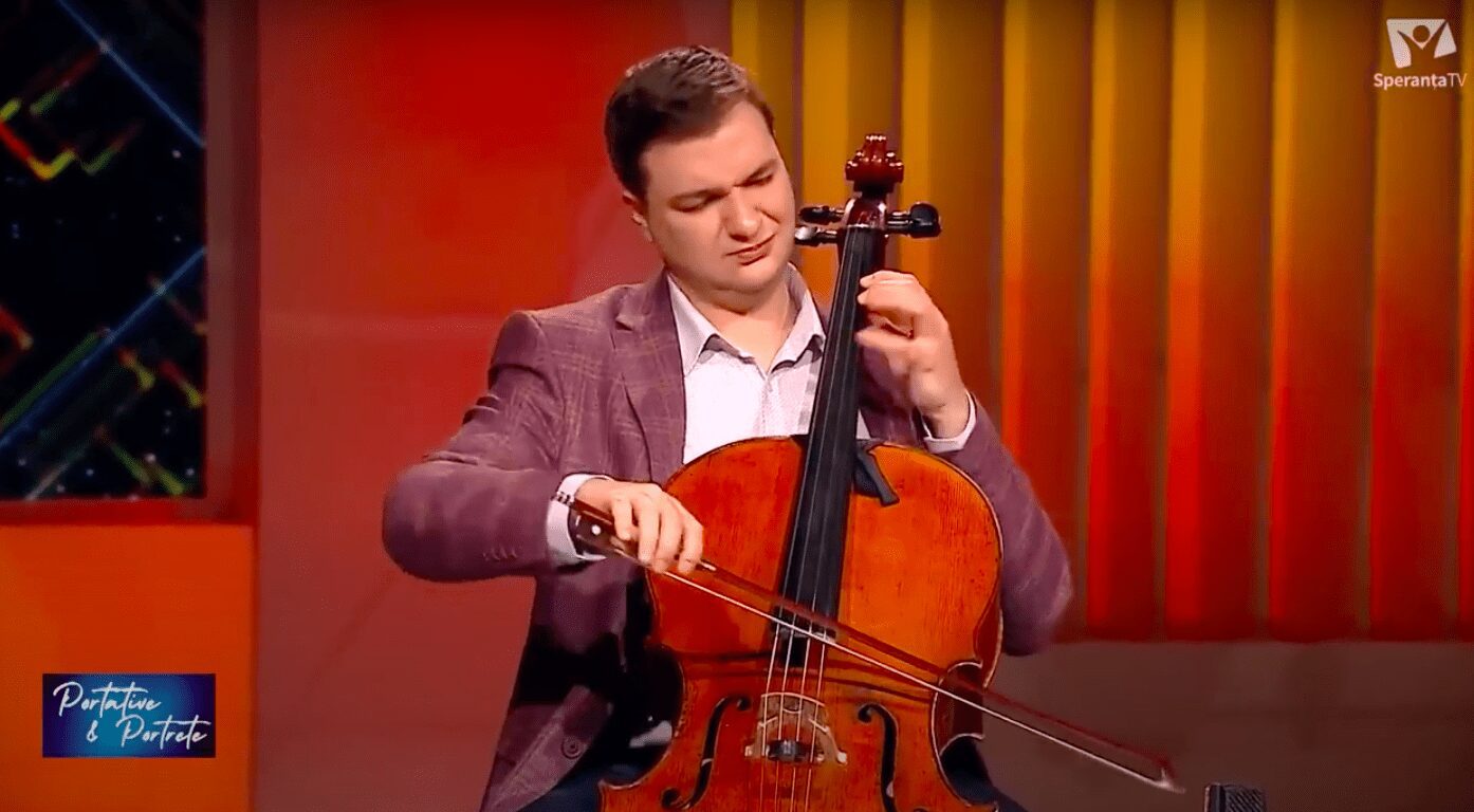 Speranta TV | Portative & portrete - Calatoria muzicala a unui violoncelist de exceptie - Invitat: Andrei Ionita