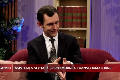 Speranta TV | Academica - Asistența socială și schimbarea transformatoare - Invitați: Walter Creciuneac, Daniel Tudorie