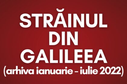Speranta TV | Străinul din Galileea (arhiva ianuarie-iulie 2022)