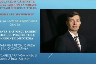 Speranta TV | SERIA DE CONFERINȚE BIBLICE ,,MÂINILE LUI ISUS HRISTOS”
