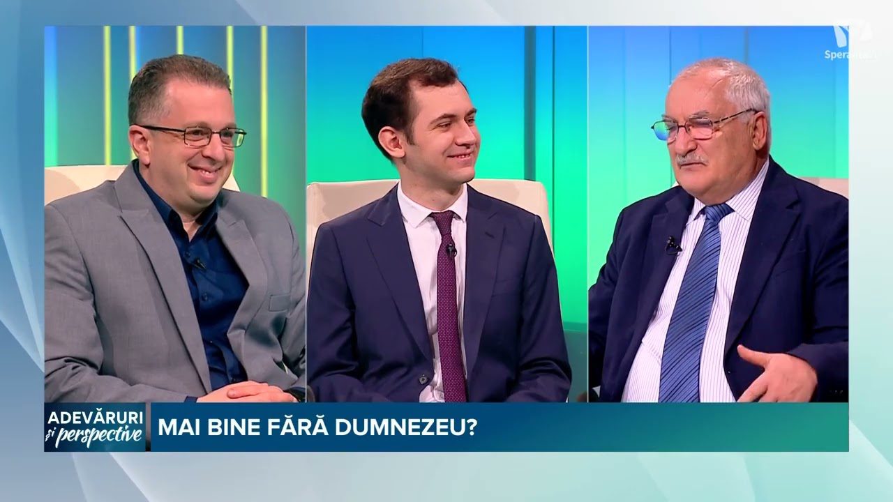 Adevăruri și perspective | Mai bine fără Dumnezeu? | Valeriu Petrescu, Daniel Tudorie Jr.: