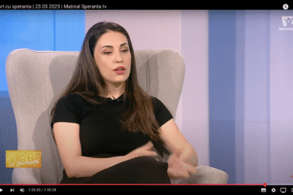 Speranta TV | Start cu Speranță - Invitat: Diana Ion