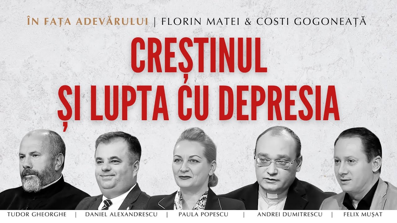 Creștinul și lupta cu depresia: între stigmat, credință și vindecare | În fața Adevărului