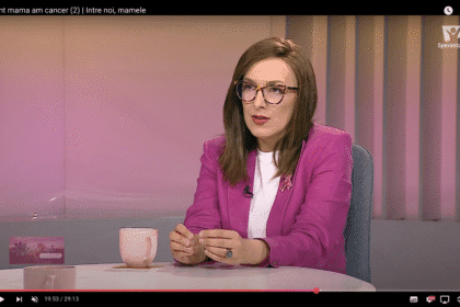 Speranta TV | Între noi, mamele - Sunt mamă. Am cancer. Și nu renunț! (II) - Invitat: Cristina Cioabă