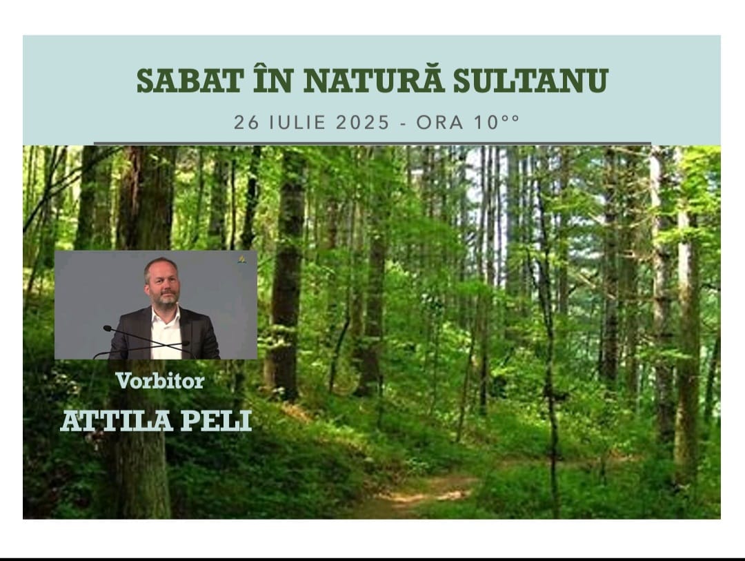 Speranta TV | SABAT ÎN NATURĂ LA SULTANU – 26 IULIE