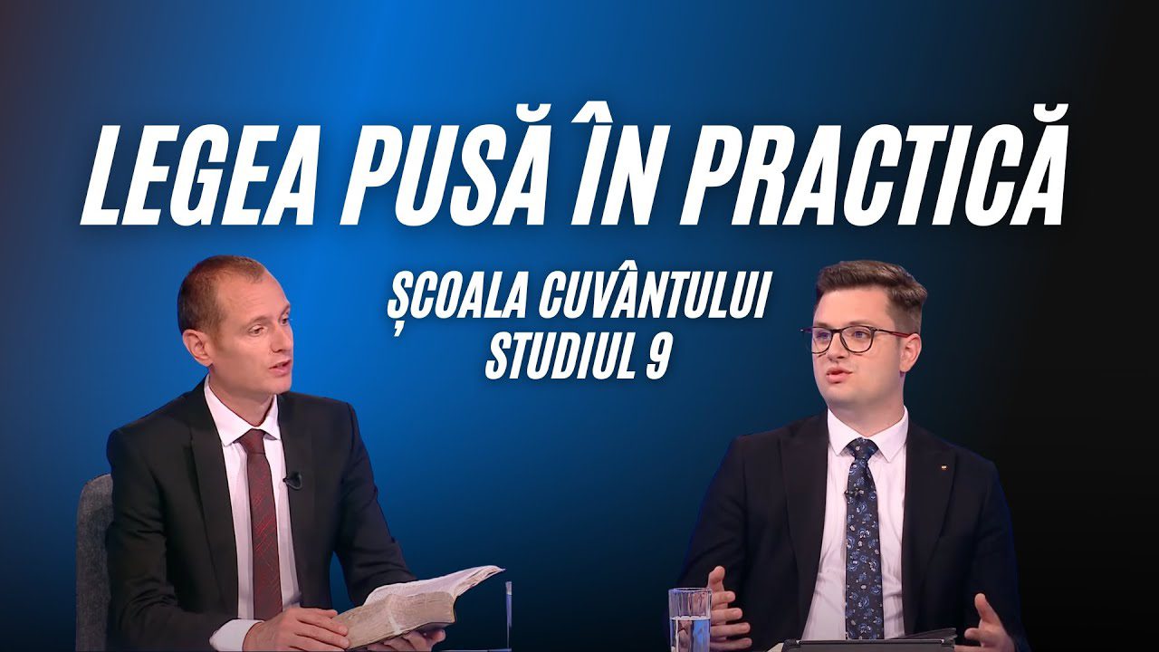 Codul legământului - Cum aplică Dumnezeu legea în practică | Școala Cuvântului | Studiul 9