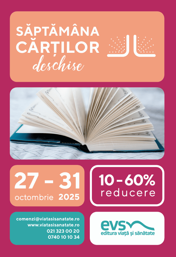 Speranta TV | SĂPTĂMÂNA CĂRȚILOR DESCHISE LA EDITURA VIAȚĂ ȘI SĂNĂTATE: 27–31 OCTOMBRIE