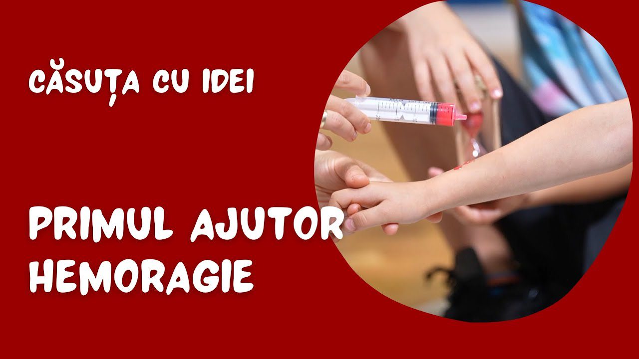 Căsuța cu idei | Primul ajutor în caz de hemoragie | Ilinca Tranulis