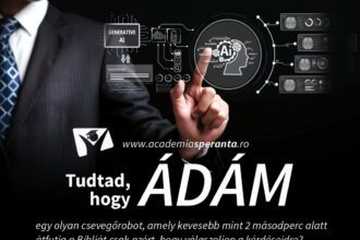 Speranta TV | Lansarea versiunii în limba maghiară a chatbotului ADAM are loc astăzi, 29 noiembrie