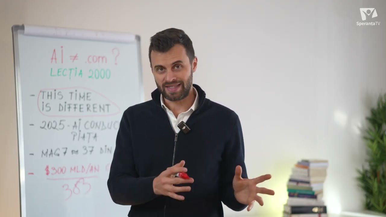 Jurnalul Banilor: AI și banii tăi: Ce-am învățat din .com ca să investim cu cap azi? | Vlad Bîtcă