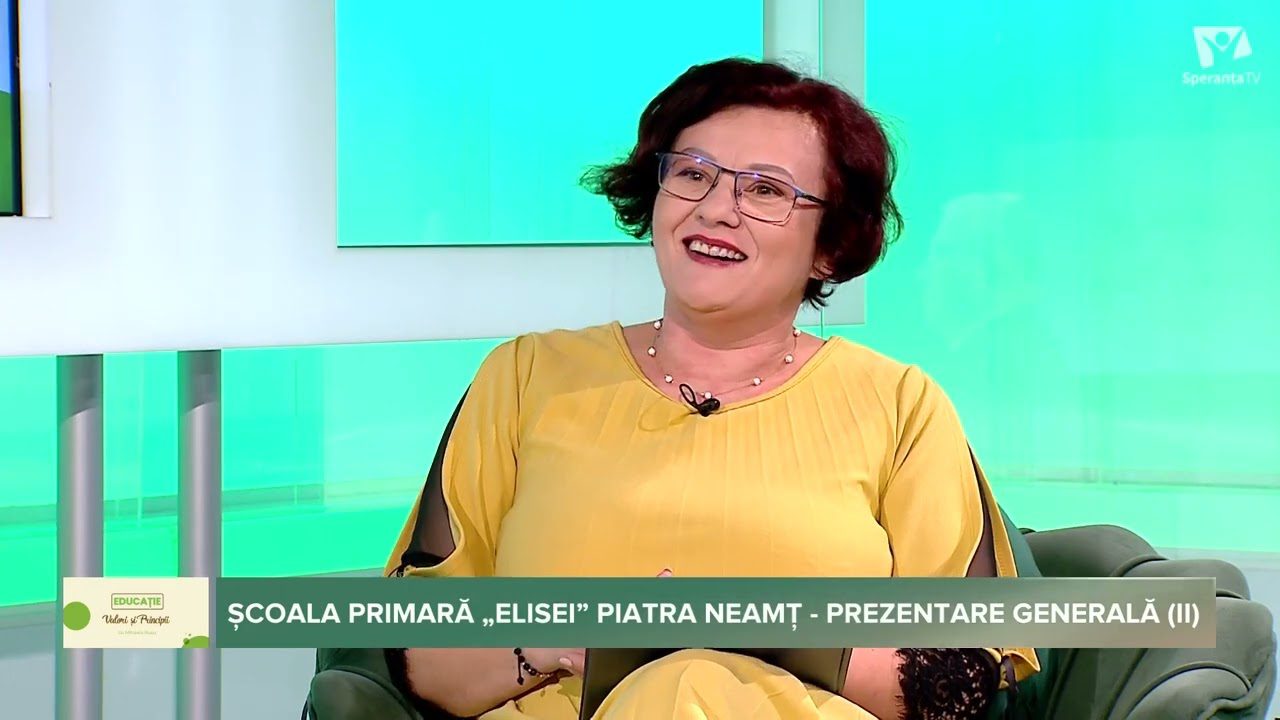 Educație, valori și principii: Școala primară Elisei Piatra Neamț prezentare generală (2)