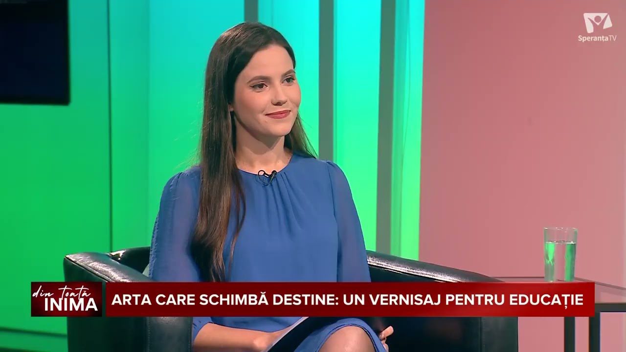 Din toată inima | Arta care schimbă destine: un vernisaj pentru educație
