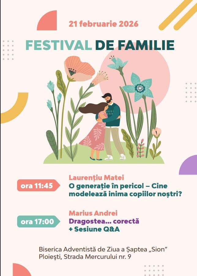 Festival de familie la Biserica Adventistă de Ziua a Șaptea „Sion” din Ploiești 2 Speranta TV | Festival de familie la Biserica Adventistă de Ziua a Șaptea „Sion” din Ploiești