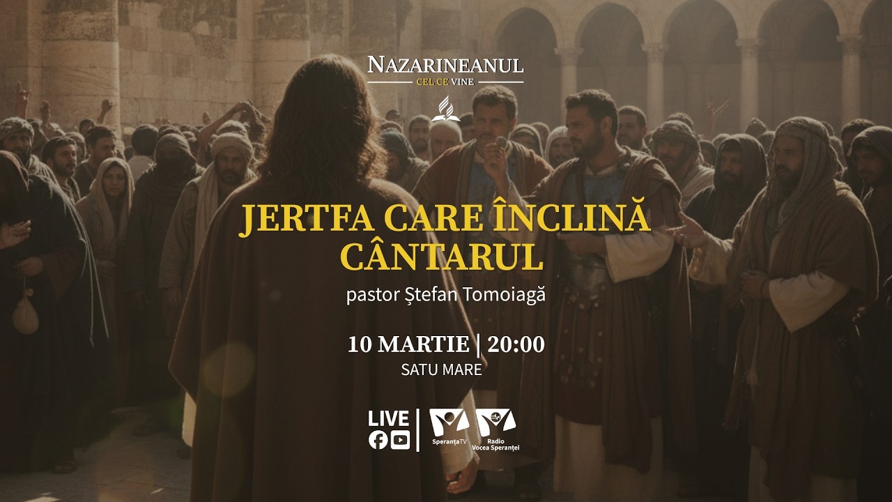 "Jertfa care înclină cântarul" | Nazarineanul - Cel ce vine | Ep. 6 | pastor Ștefan Tomoiagă