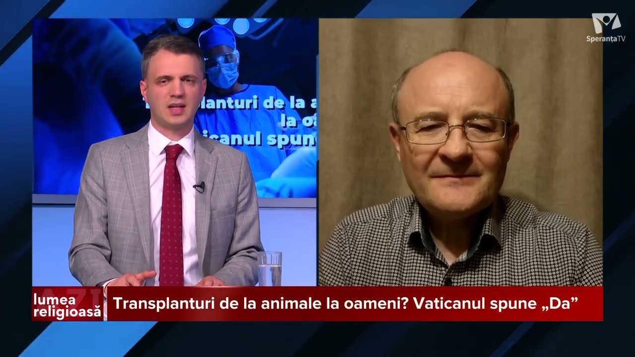 Transplanturi de la animale la oameni: ce spune Vaticanul și ce spune Biblia? | Lumea Religioasă Azi