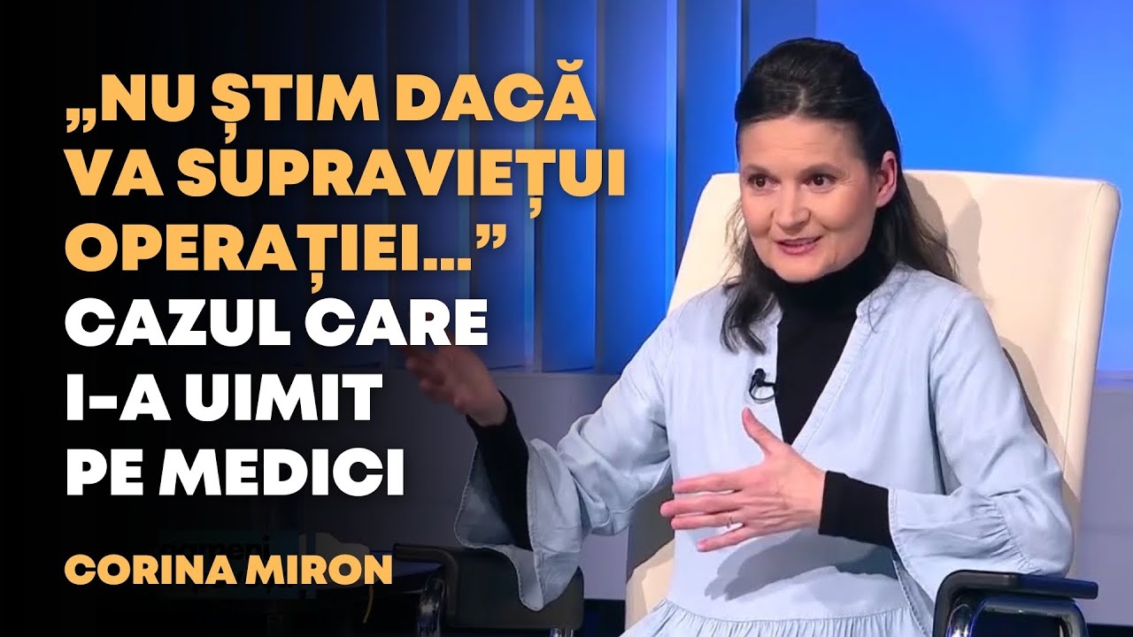 Când corpul cedează, Dumnezeu lucrează | A intrat în operație cu șanse minime | Corina Miron