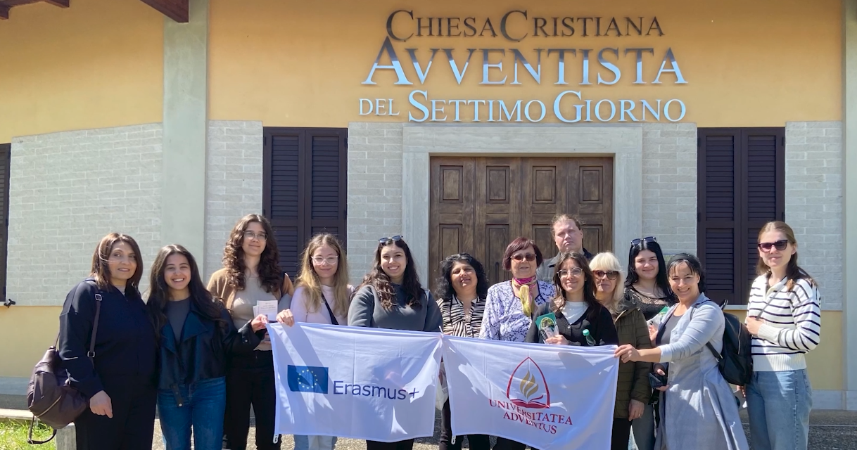 Speranta TV | Studenții de la specializarea Asistență socială a Universității Adventus din Cernica au participat la o mobilitate Erasmus+ în Italia