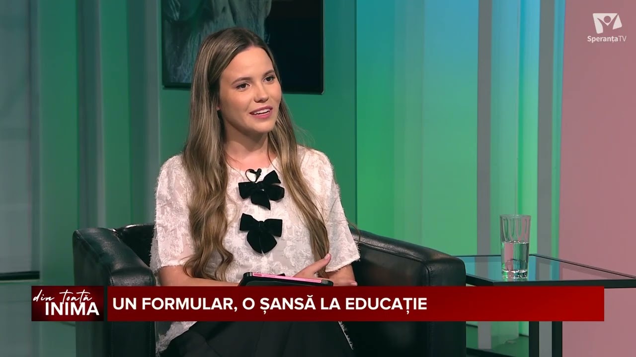 Din toată inima | Un formular - o șansă la educație