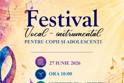 Speranta TV | Copiii și adolescenții pasionați de muzică sunt invitați la Festivalul vocal-instrumental „Cântați Domnului o cântare nouă”, pe 27 iunie