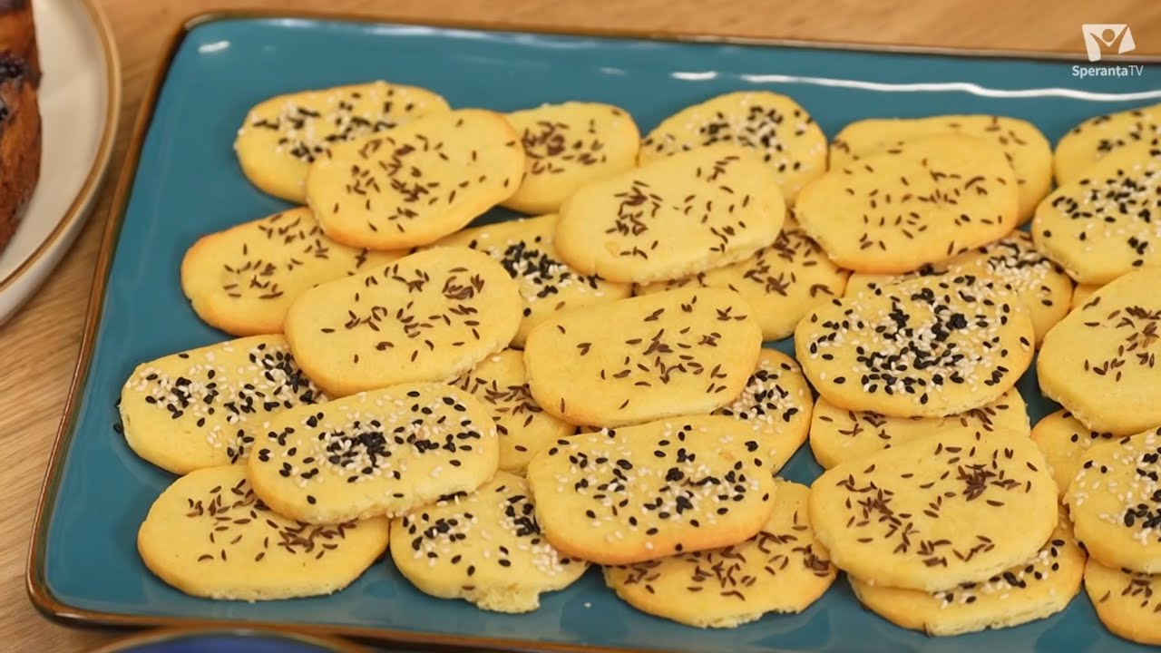 Biscuiți cu Brânză Cheddar, Tzatziki și Desert cu Cireșe | Rețete pentru Familie – Poftă de Viață