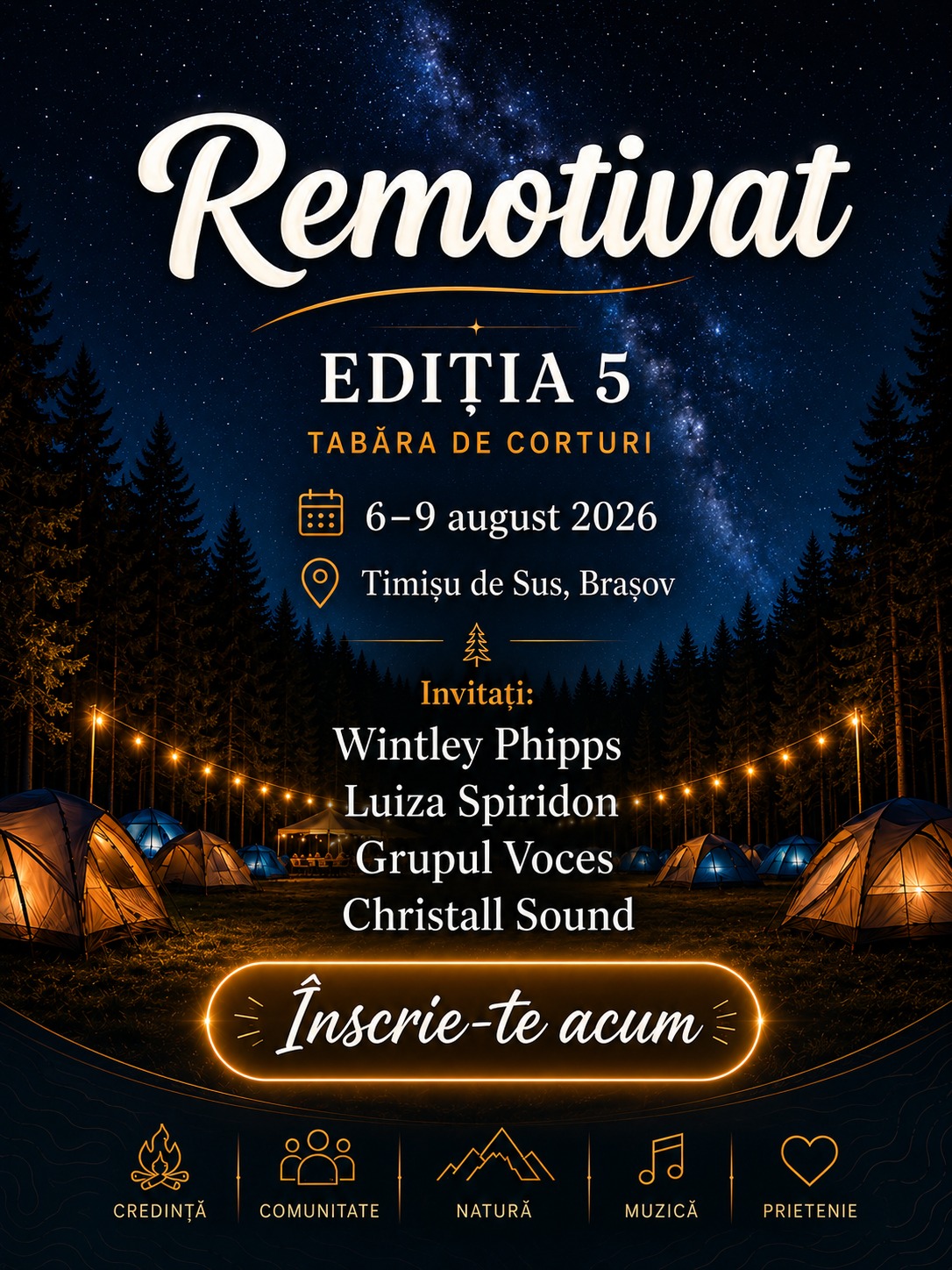 Speranta TV | O nouă ediție a taberei de corturi Remotivat se va desfășura în această vară la Timișu de Sus, în județul Brașov