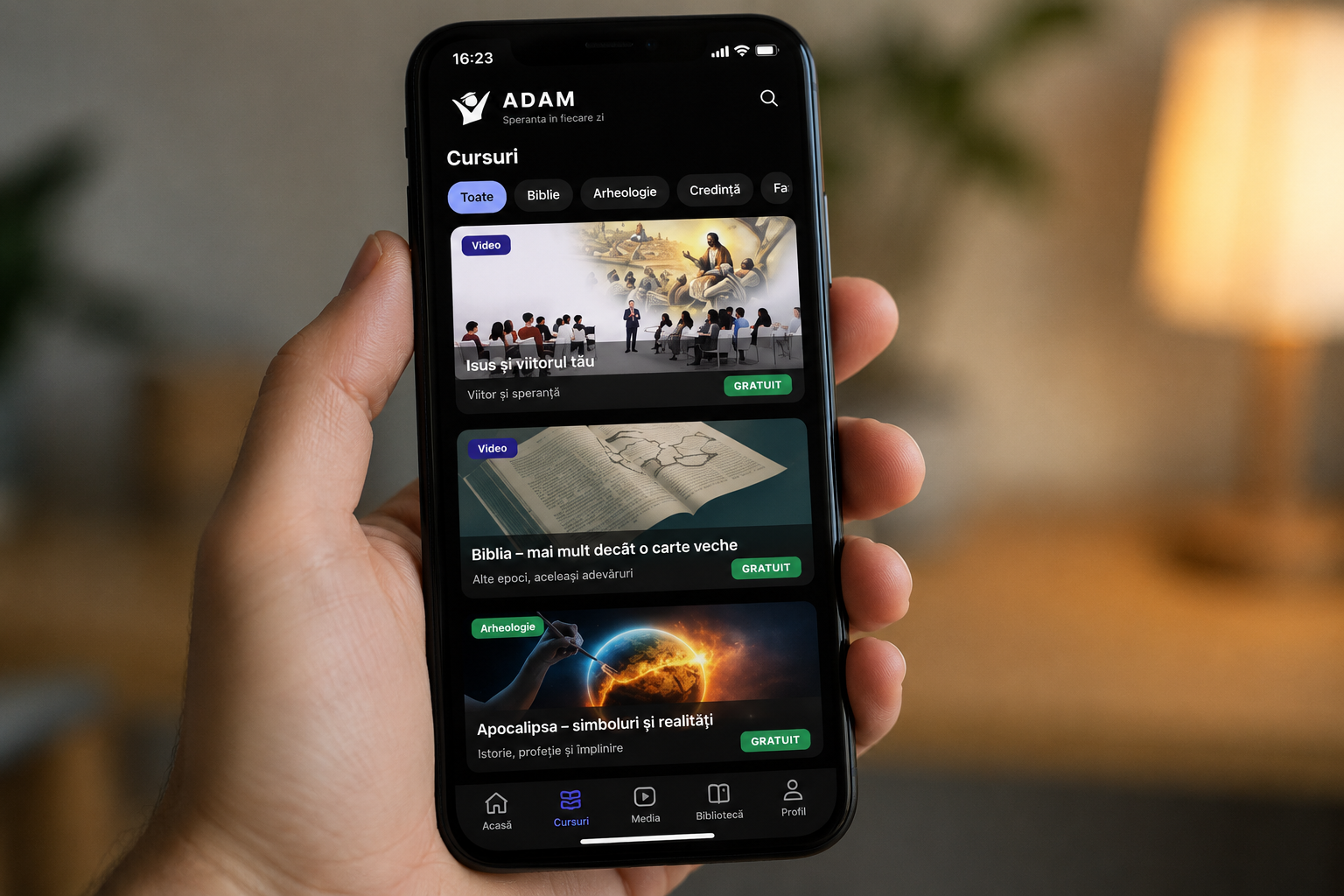 Speranta TV | Aplicația mobilă ADAM – Bible AI este acum disponibilă gratuit pentru utilizatorii de Android și iOS
