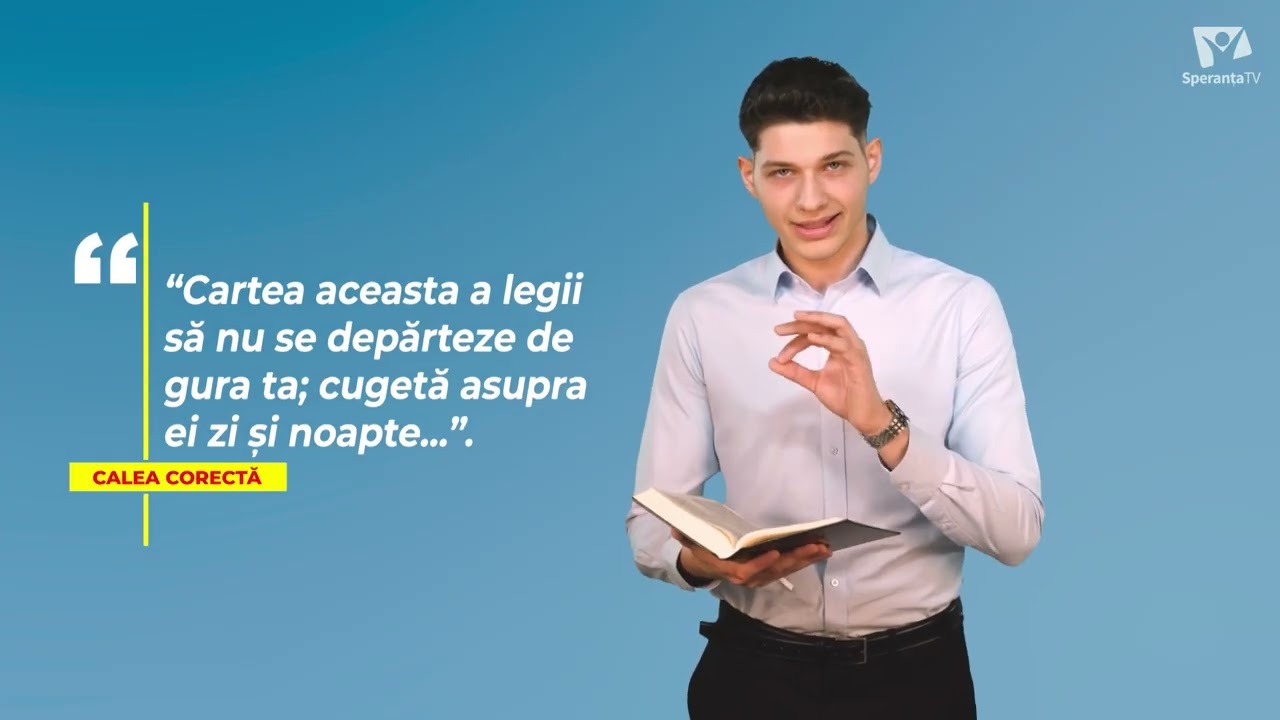 Ecouri Biblice | Calea corectă — Matei Călugăru
