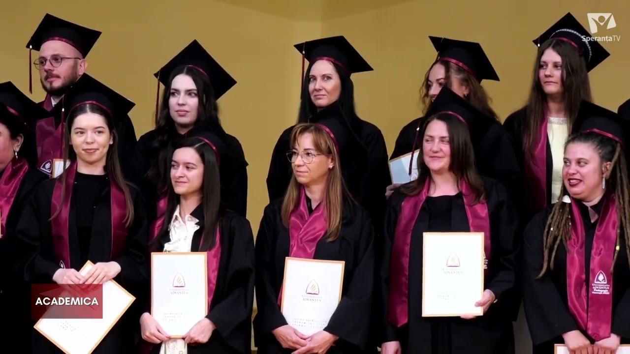 Academica: Festivitatea de absolvire Universitatea Adventus 2026