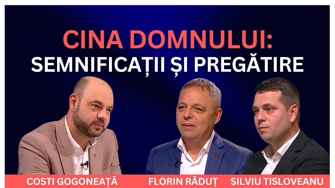 Cina Domnului | Ce a vrut Isus să ne învețe prin pâine, vin și spălarea picioarelor? | Taine din Scripturi