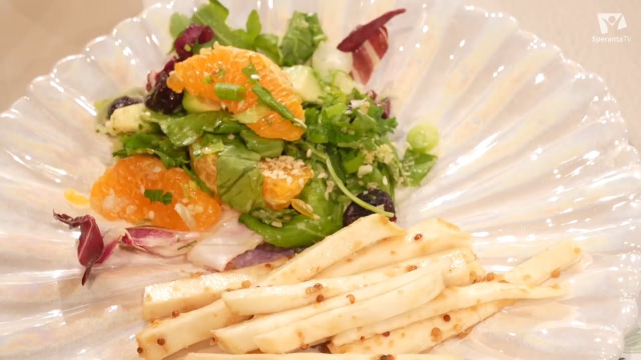 Poftă de Viață – Limonadă cu polen. Marinadă pentru „cartofi pai" de țelină. Salată Hawaiiană