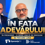 Speranta TV | „În Fața Adevărului” – în premieră, o serie unică de emisiuni, în fiecare lună, la Speranța TV și Radio Vocea Speranței