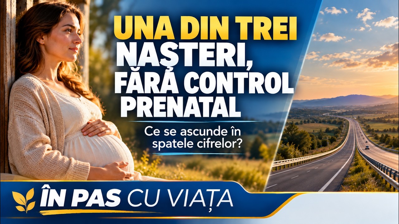 În pas cu viața | Una din trei nașteri, fără control prenatal + Când transportul devine un obstacol