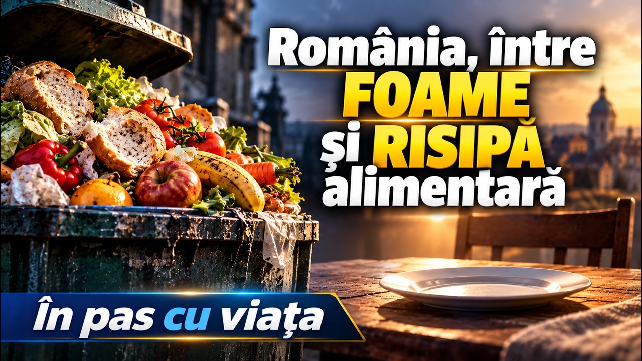 De ce unii români nu au ce mânca, în timp ce alții aruncă mâncarea? | În pas cu viața