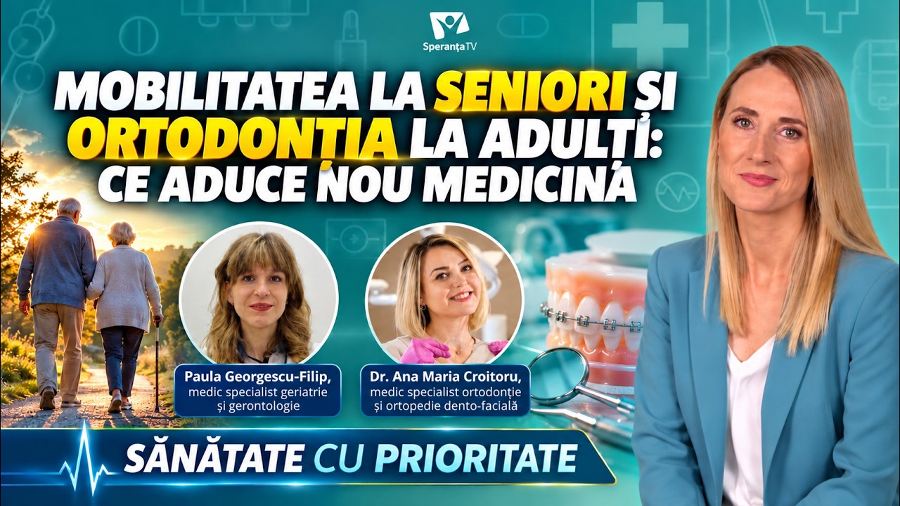 Mobilitatea la seniori și ortodonția la adulți: terapiile momentului și noutățile din medicină