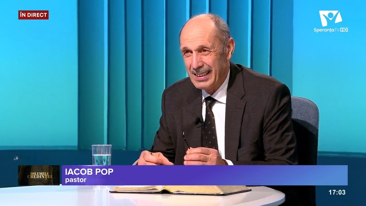 Dilemele credinței: răspunsuri din Scriptură, cu pastor Iacob Pop | 8.10.2026