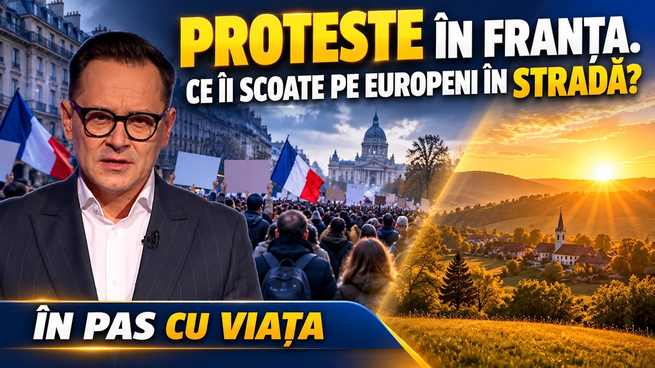 În pas cu viața LIVE | Proteste în Franța: ce îi scoate pe europeni în stradă?